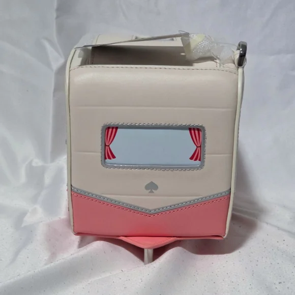 Kate Spade Day Tripper Pink and Cream Camper Crossbody Bag - Picture 3 of 12